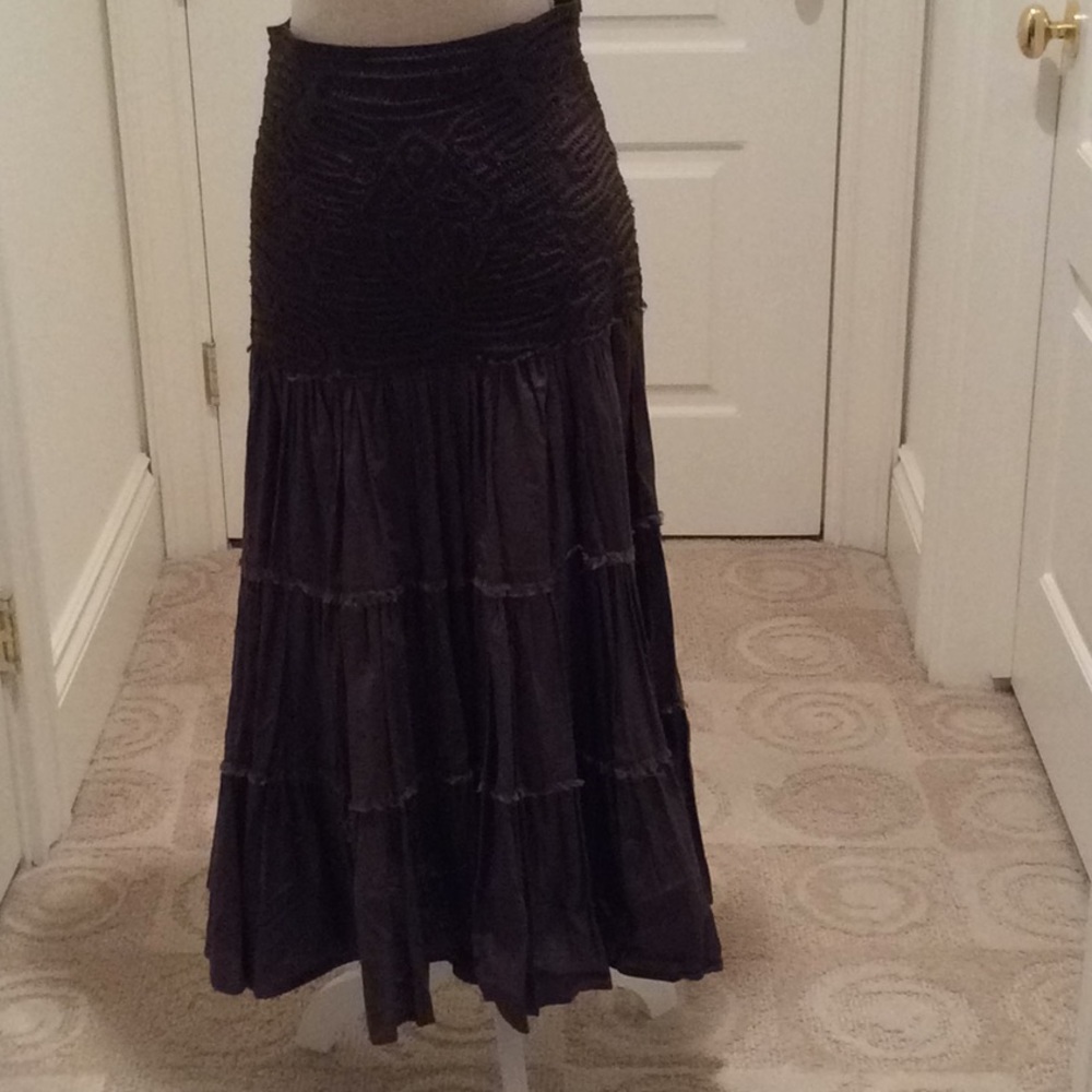 Ginger Couture Milano Brown Skirt